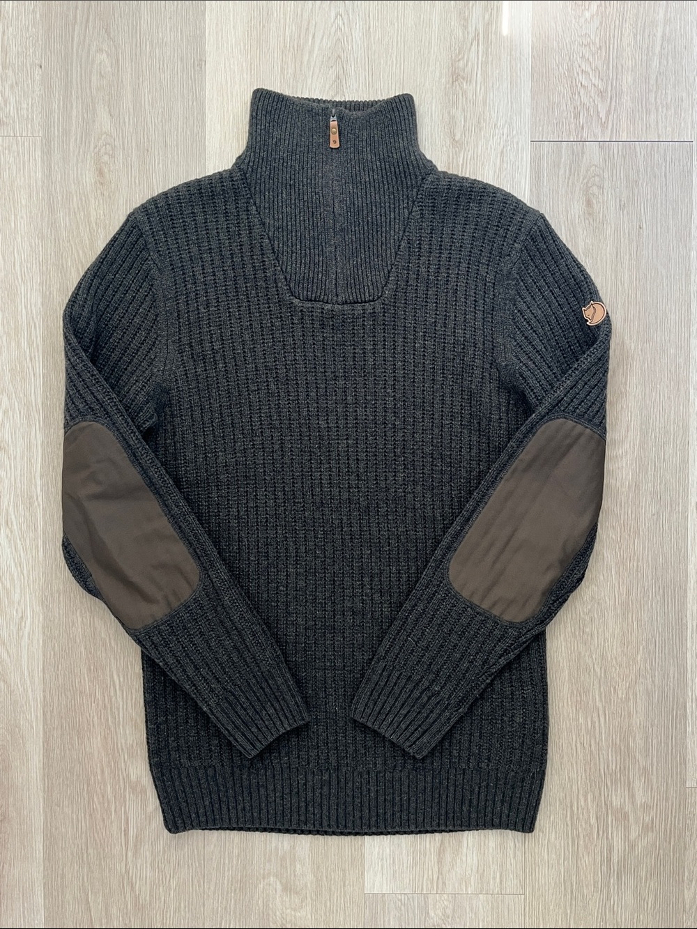 Fjallraven Men's ÖVIK HALF ZIP KNIT - Men’s Small